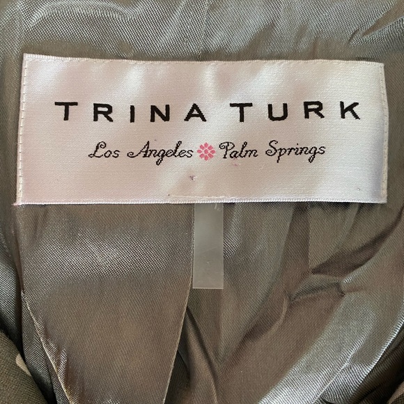 Trina Turk Elegant Gray Jacket - Picture 2 of 10